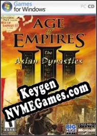 Age of Empires III: The Asian Dynasties gerador de chaves de CD