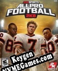 gerador de chaves de CD All-Pro Football 2K8