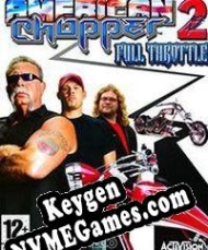 American Chopper 2: Full Throttle gerador de chaves de licença