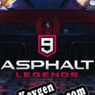 Asphalt 9: Legends gerador de chaves de licença