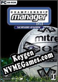 Championship Manager: Season 03/04 chave de ativação