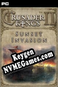 gerador de chaves de licença Crusader Kings II: Sunset Invasion