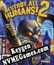 Destroy All Humans! 2: Make War Not Love gerador de chaves