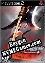 gerador de chaves de CD Dynasty Warriors 4: Xtreme Legends