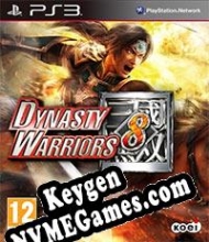 chave de licença Dynasty Warriors 8