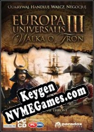 chave de ativação Europa Universalis III: Heir to the Throne