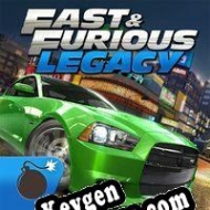 Fast & Furious: Legacy gerador de chaves de licença