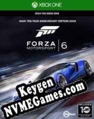 Forza Motorsport 6 chave de ativação