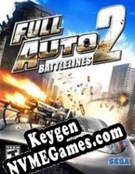 Full Auto 2: Battlelines gerador de chaves de CD