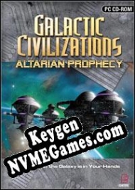 chave de ativação Galactic Civilizations: Altarian Prophecy