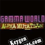 Gamma World: Alpha Mutation chave de ativação