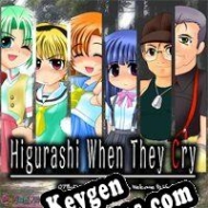 Higurashi When They Cry chave livre