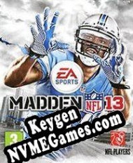 chave de licença Madden NFL 13