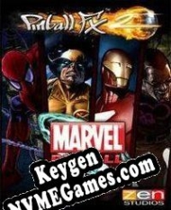 Marvel Pinball gerador de chaves