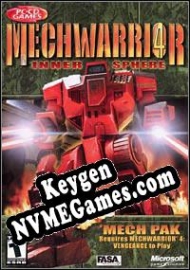 MechWarrior 4: Inner Sphere Mech Pak gerador de chaves