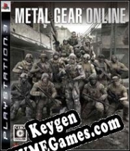 gerador de chaves de CD Metal Gear Online