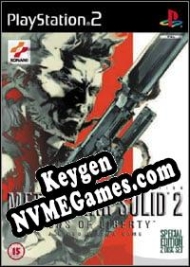 chave de licença Metal Gear Solid 2: Sons of Liberty