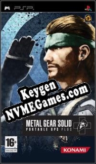 Metal Gear Solid: Portable Ops Plus gerador de chaves