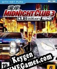 Midnight Club 3: DUB Edition Remix gerador de chaves de CD