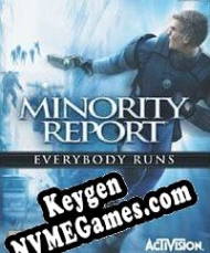 Minority Report: Everybody Runs chave de ativação