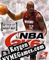 NBA 2K6 gerador de chaves