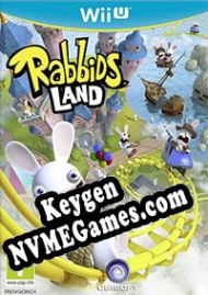 Rabbids Land gerador de chaves