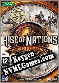 Rise of Nations: Thrones and Patriots gerador de chaves de licença