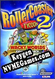 gerador de chaves de licença RollerCoaster Tycoon II: Wacky Worlds