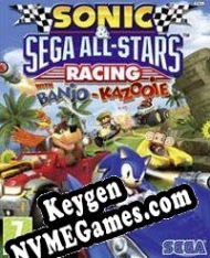 Sonic & Sega All-Stars Racing chave de ativação