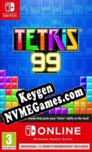 Tetris 99 gerador de chaves de CD