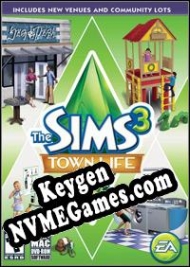 chave de ativação The Sims 3: Town Life Stuff