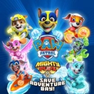 Tradução do PAW Patrol: Mighty Pups Save Adventure Bay para Português do Brasil