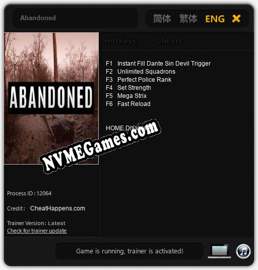 Abandoned: Treinador (V1.0.86)