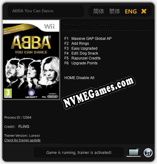 ABBA You Can Dance: Treinador (V1.0.70)