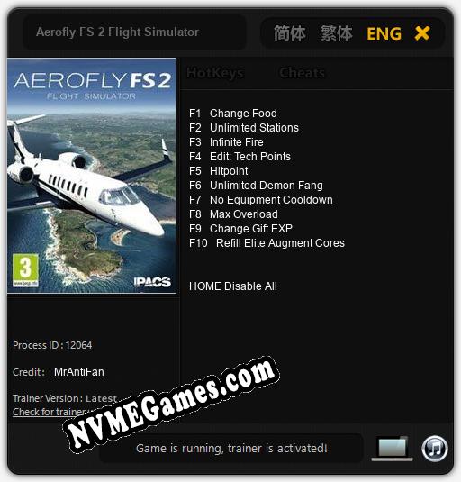 Aerofly FS 2 Flight Simulator: Cheats, Trainer +10 [MrAntiFan]