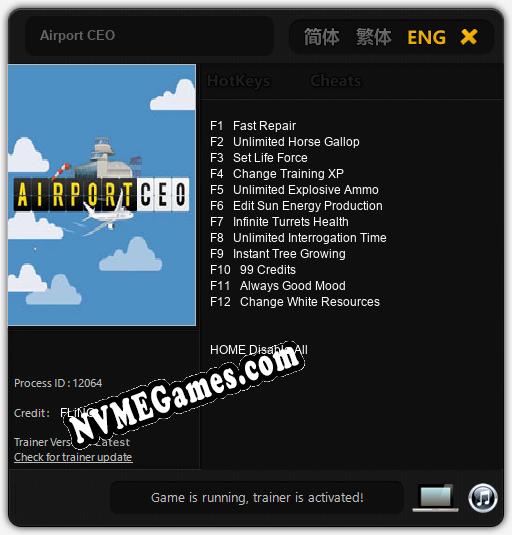 Airport CEO: Treinador (V1.0.31)