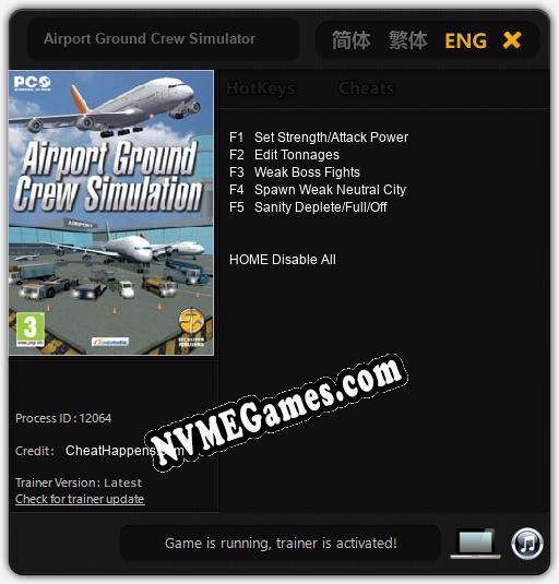 Airport Ground Crew Simulator: Cheats, Trainer +5 [CheatHappens.com]