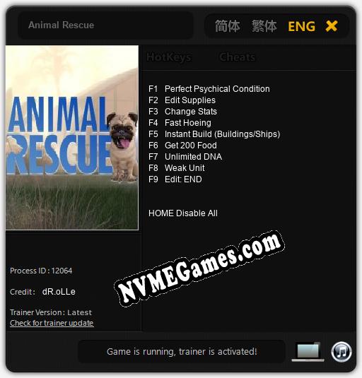 Treinador liberado para Animal Rescue [v1.0.8]