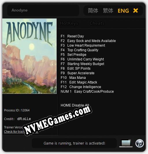 Anodyne: Treinador (V1.0.43)