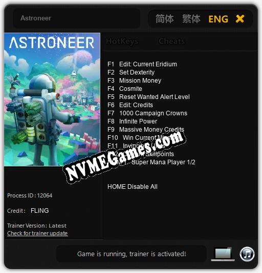 Astroneer: Cheats, Trainer +13 [FLiNG]