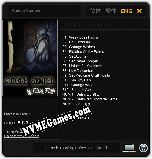 Audere Semper: Treinador (V1.0.33)