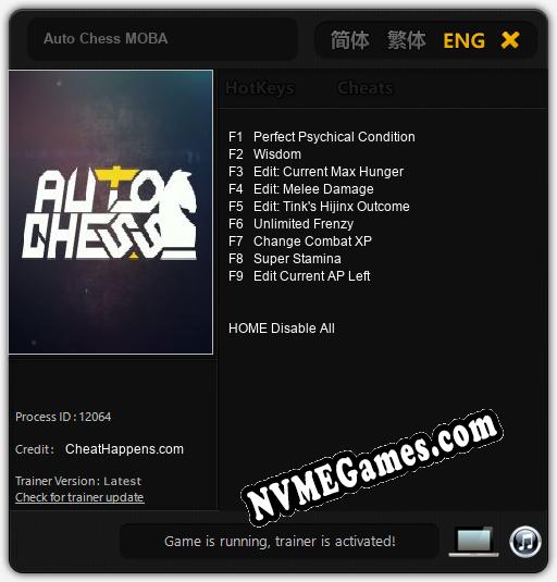 Auto Chess MOBA: Cheats, Trainer +9 [CheatHappens.com]