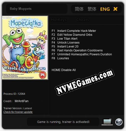 Baby Muppets: Treinador (V1.0.21)