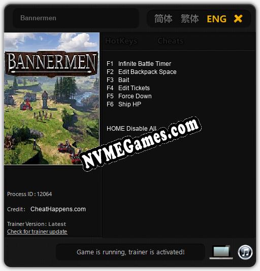 Bannermen: Cheats, Trainer +6 [CheatHappens.com]