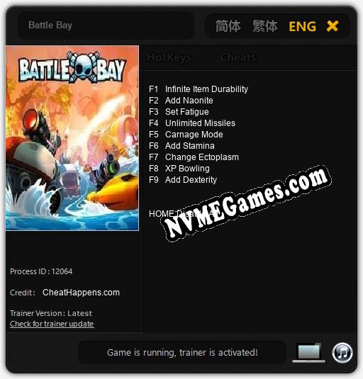 Battle Bay: Cheats, Trainer +9 [CheatHappens.com]