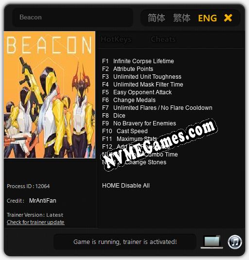 Beacon: Treinador (V1.0.6)