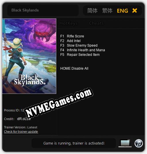 Black Skylands: Trainer +5 [v1.8]