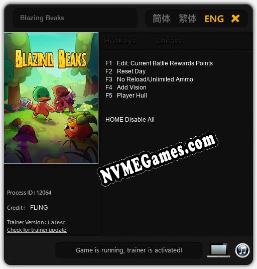 Blazing Beaks: Trainer +5 [v1.5]