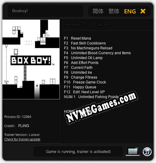 Boxboy!: Cheats, Trainer +13 [FLiNG]