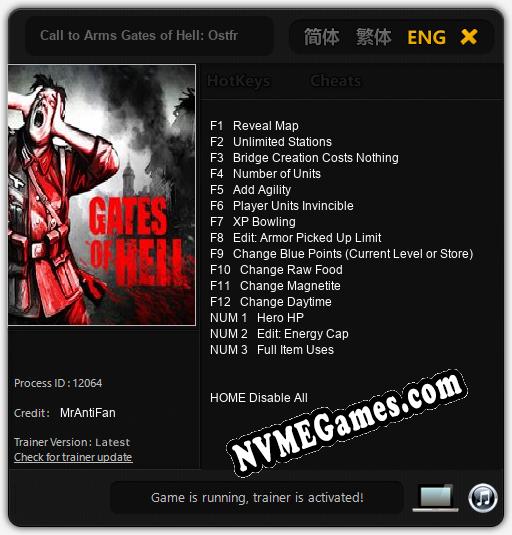 Call to Arms Gates of Hell: Ostfront: Cheats, Trainer +15 [MrAntiFan]